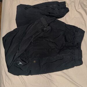 Jordan Black Athletic Track Pants with Jumpman